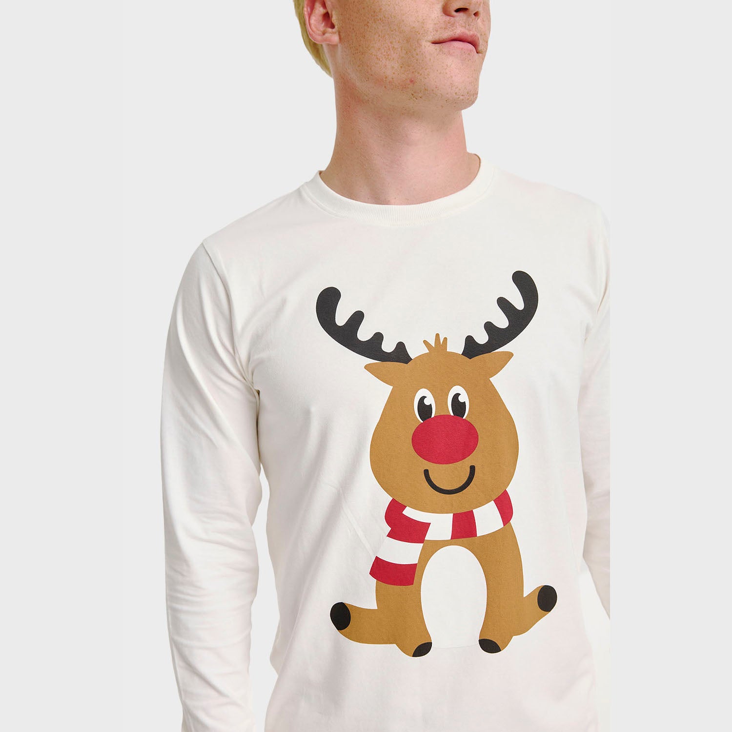 The Reindeer Pyjamas Top - Herre